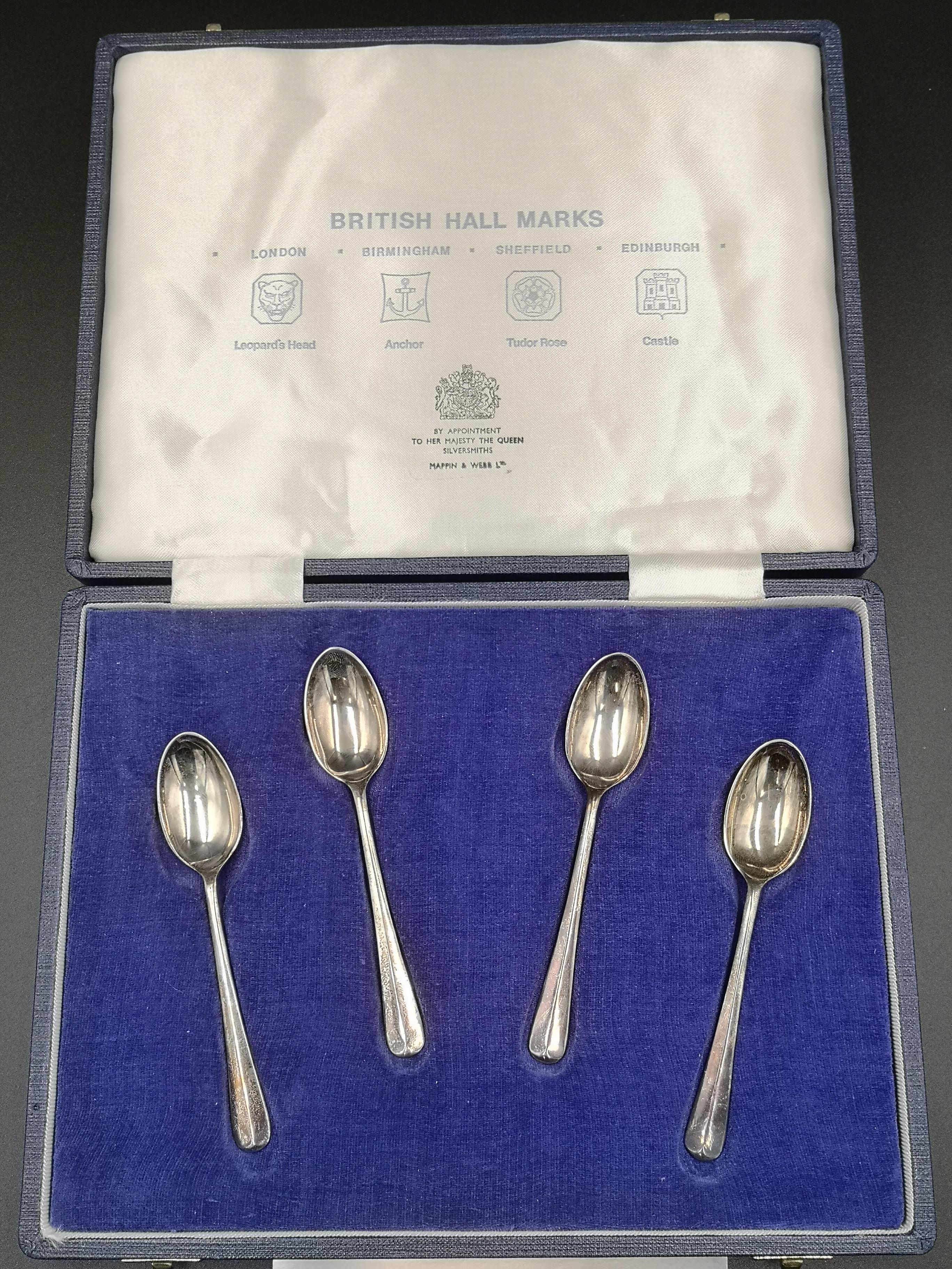 Quantity of silver flatware - Image 5 of 6