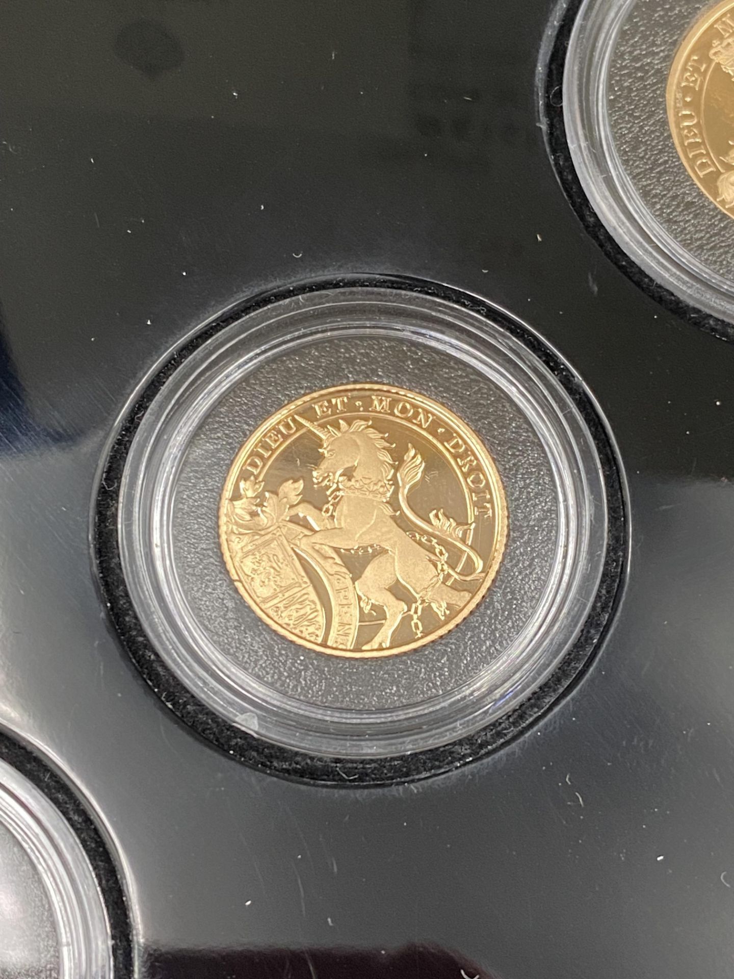 East India Company for St. Helena 2022 limited edition sovereign three coin set - Image 3 of 7