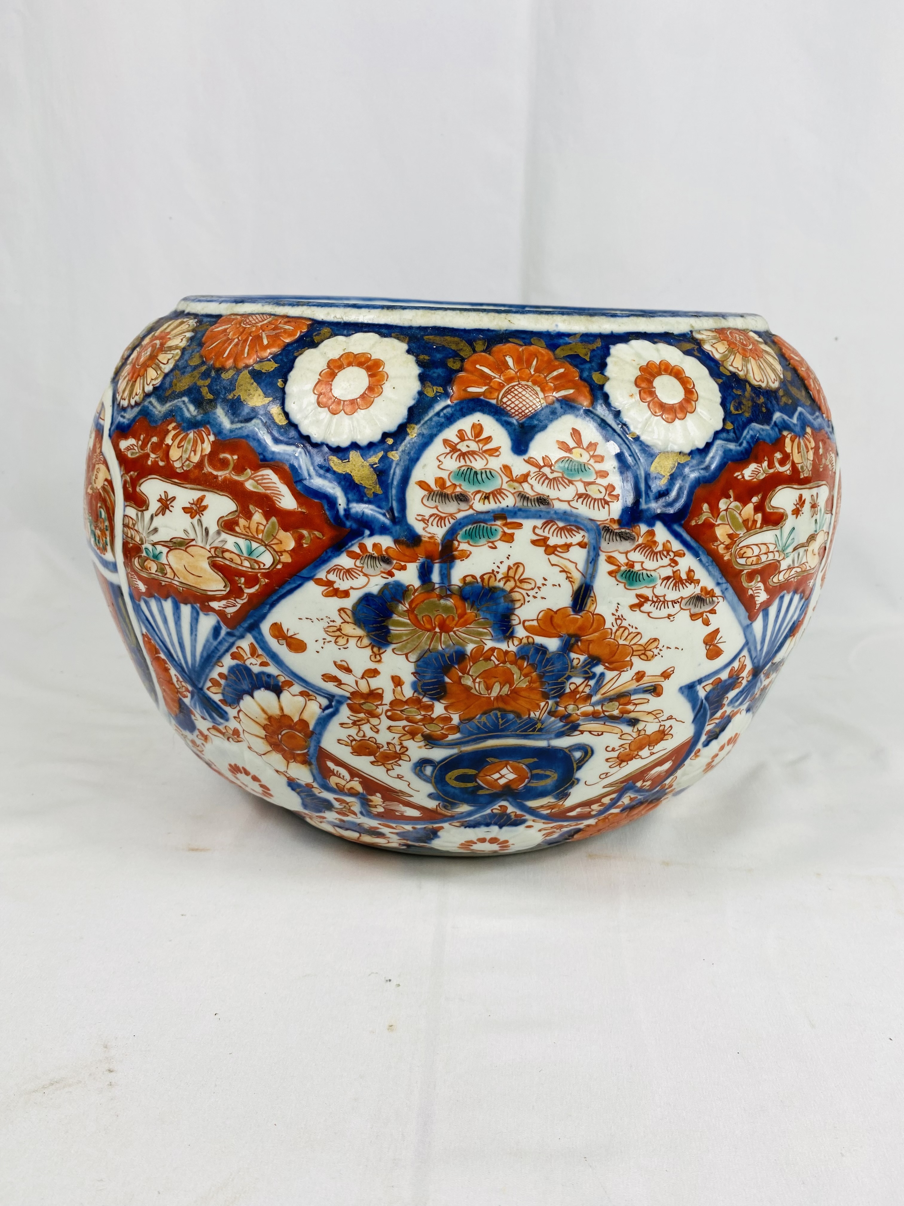 Japanese Imari jardiniere - Image 3 of 5