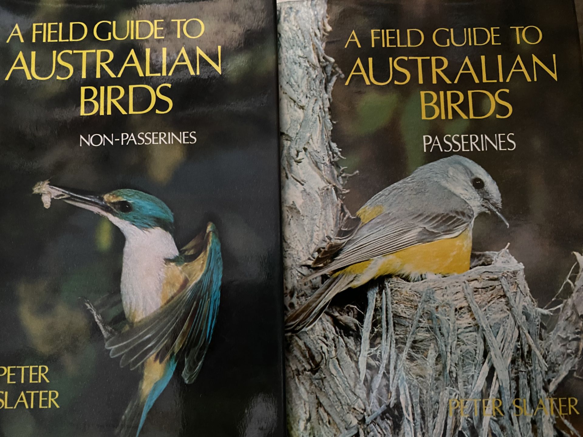 Quantity of books on birds