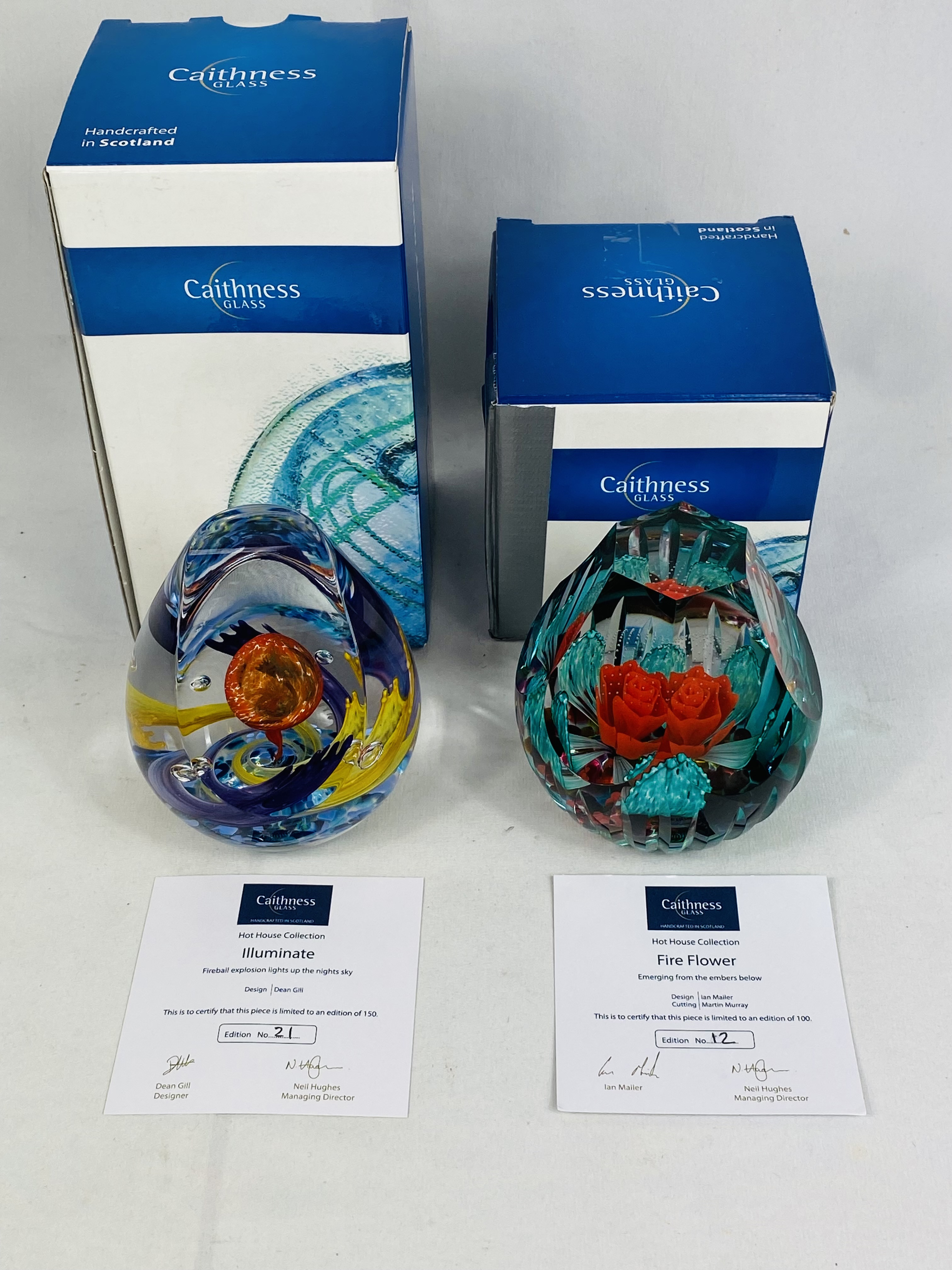 Two Caithness paperweights in boxes - Image 2 of 3