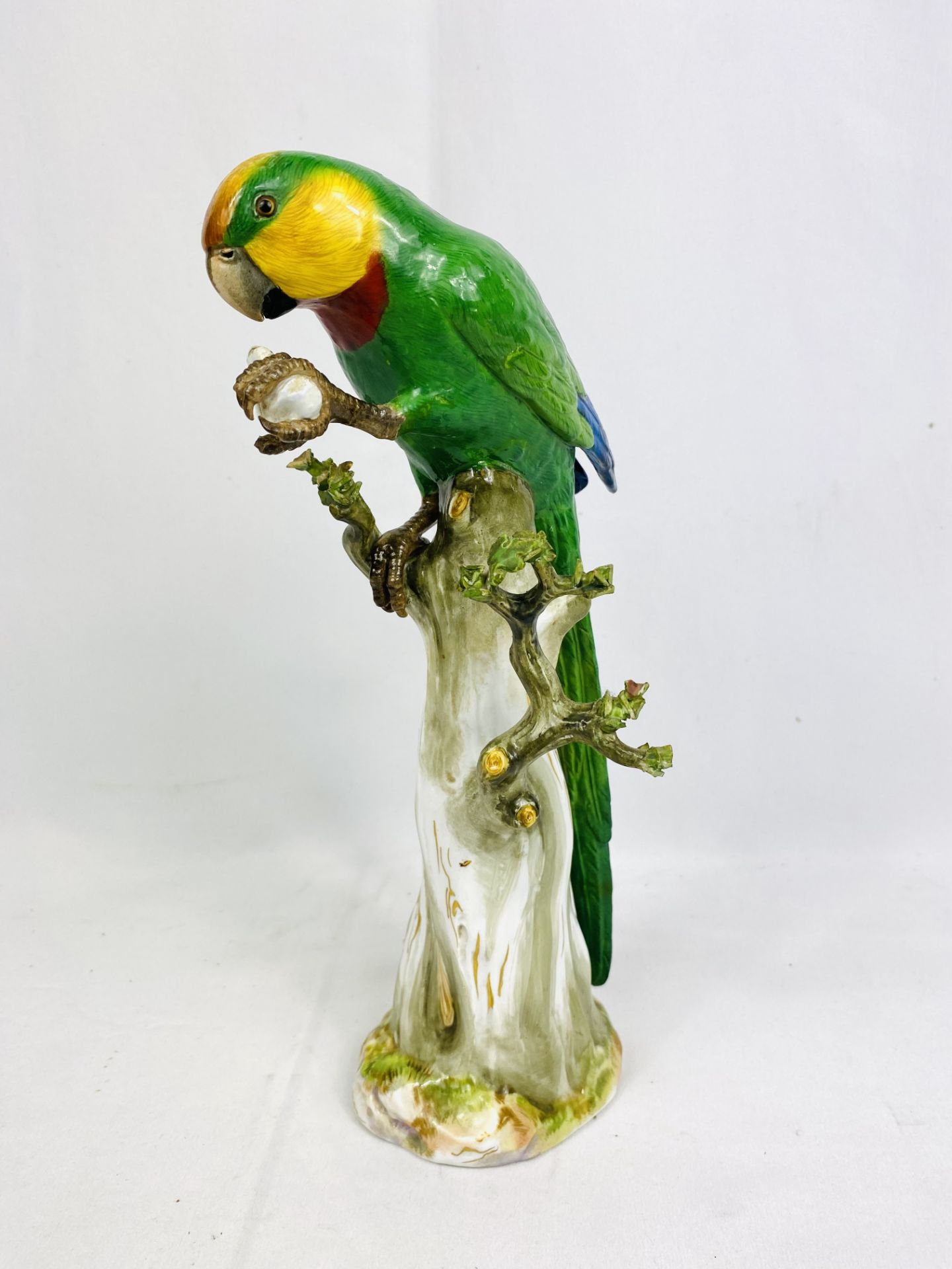 Meissen model of a parrot - Image 2 of 5