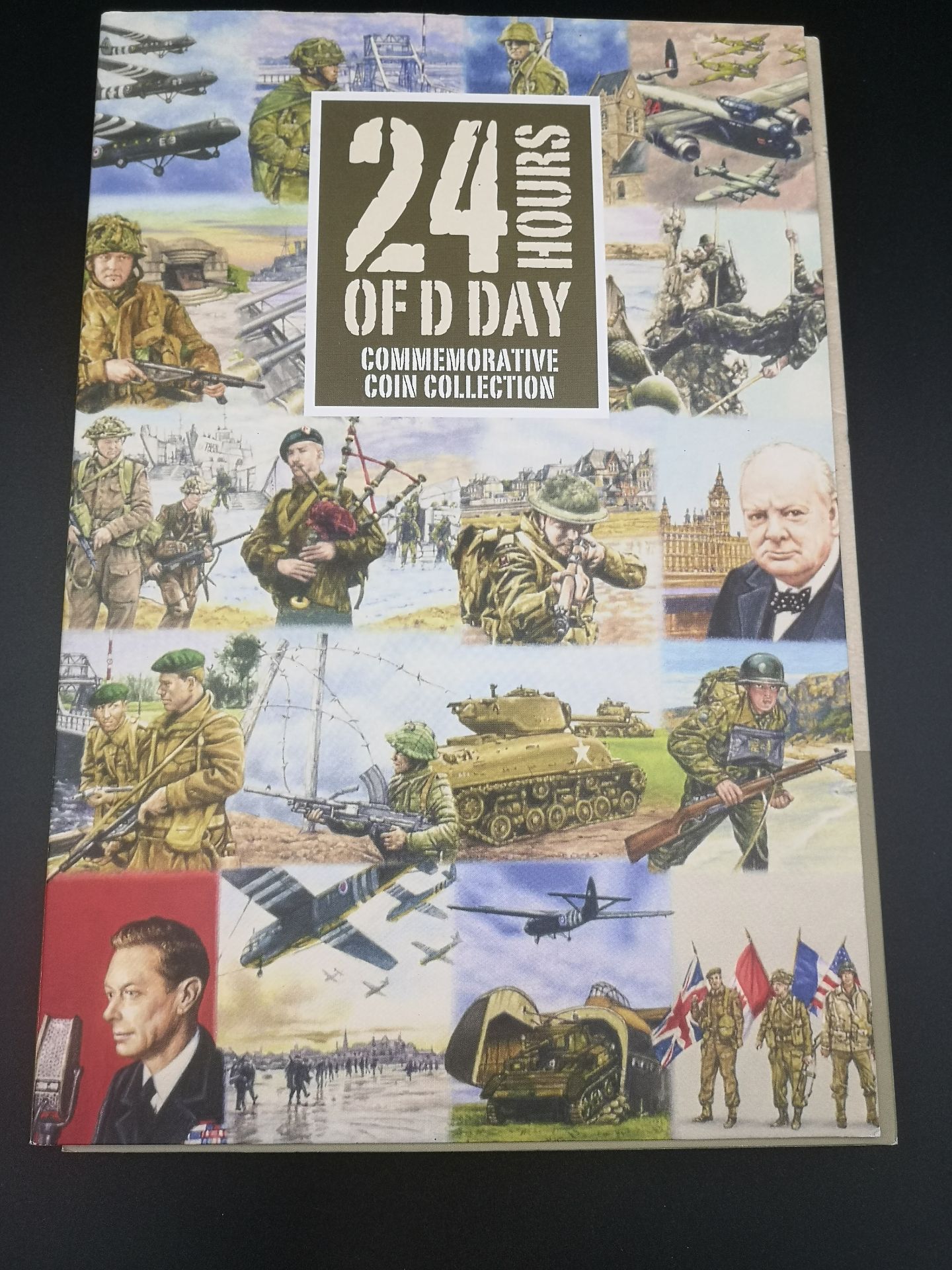 24 hours of D Day commemorative coin collection - Image 5 of 5