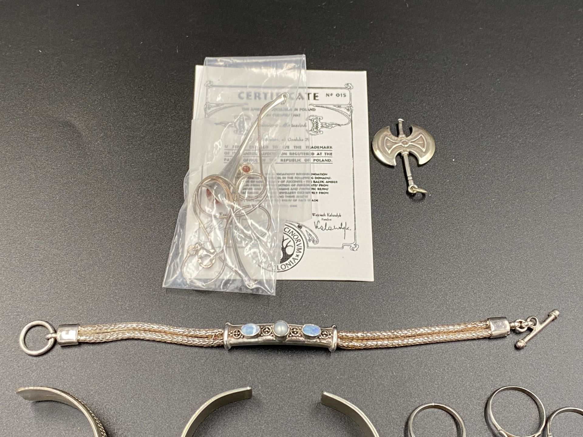 Quantity of silver and white jewellery - Image 2 of 6