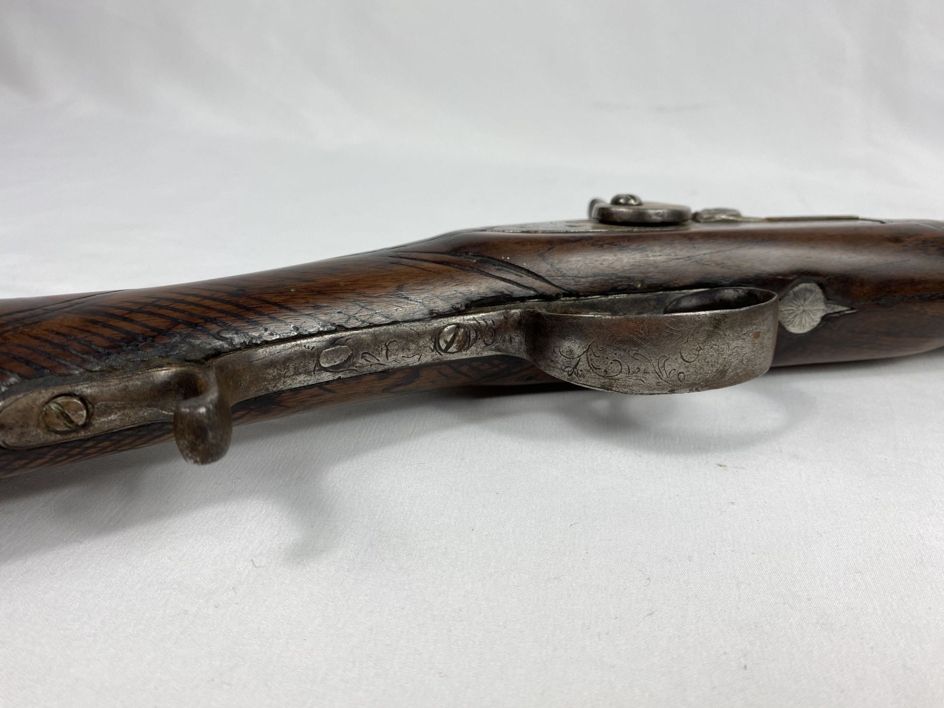 19th century percussion rifle - Image 4 of 8