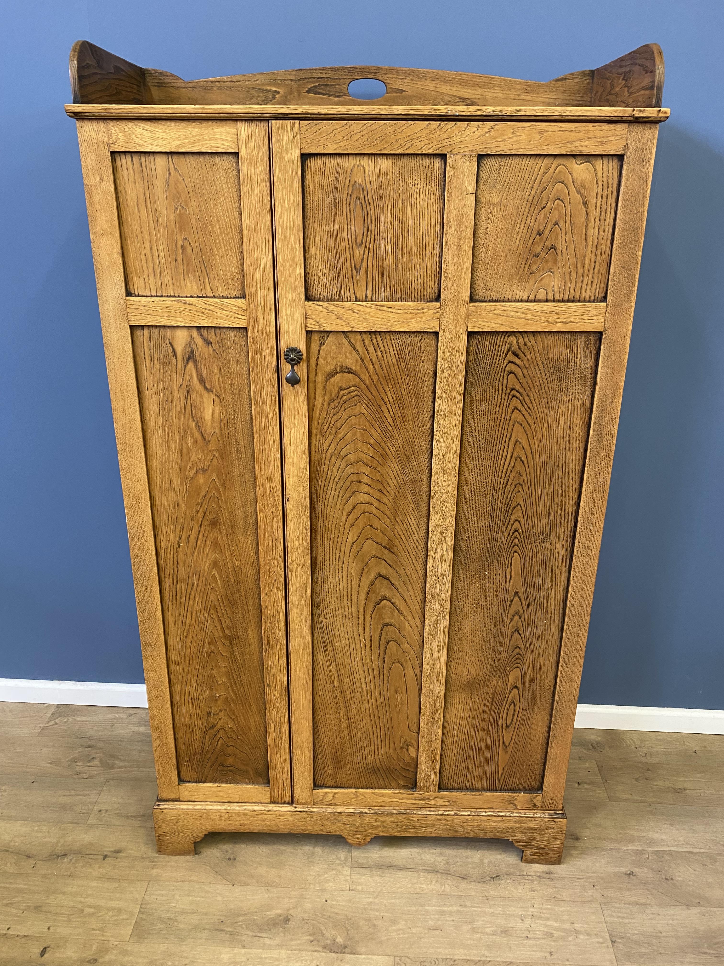 Oak veneer childs wardrobe