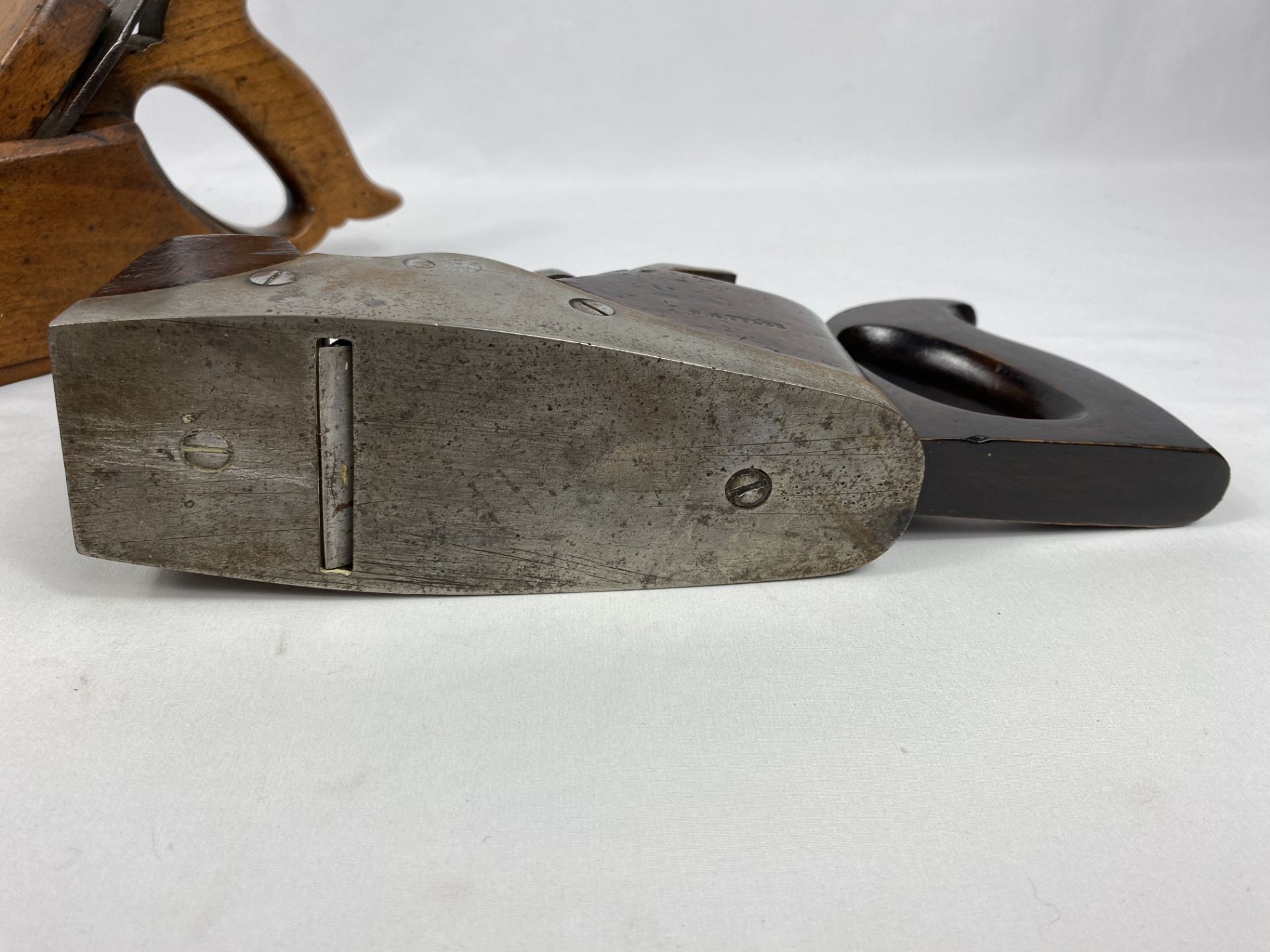 Two wood planes, marked W.M. Tyler - Image 4 of 6