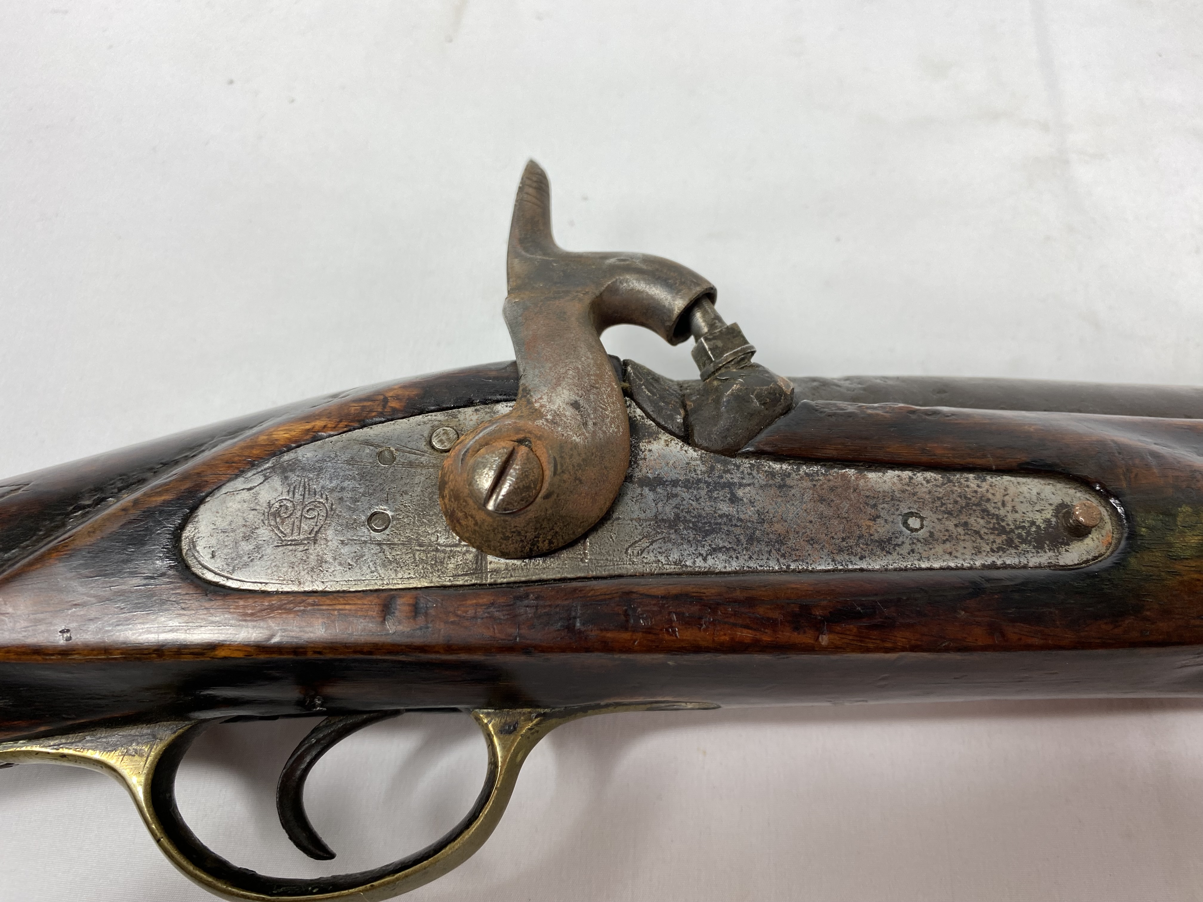 19th century percussion rifle - Image 7 of 7