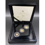 East India Company for St. Helena 2022 limited edition sovereign three coin set