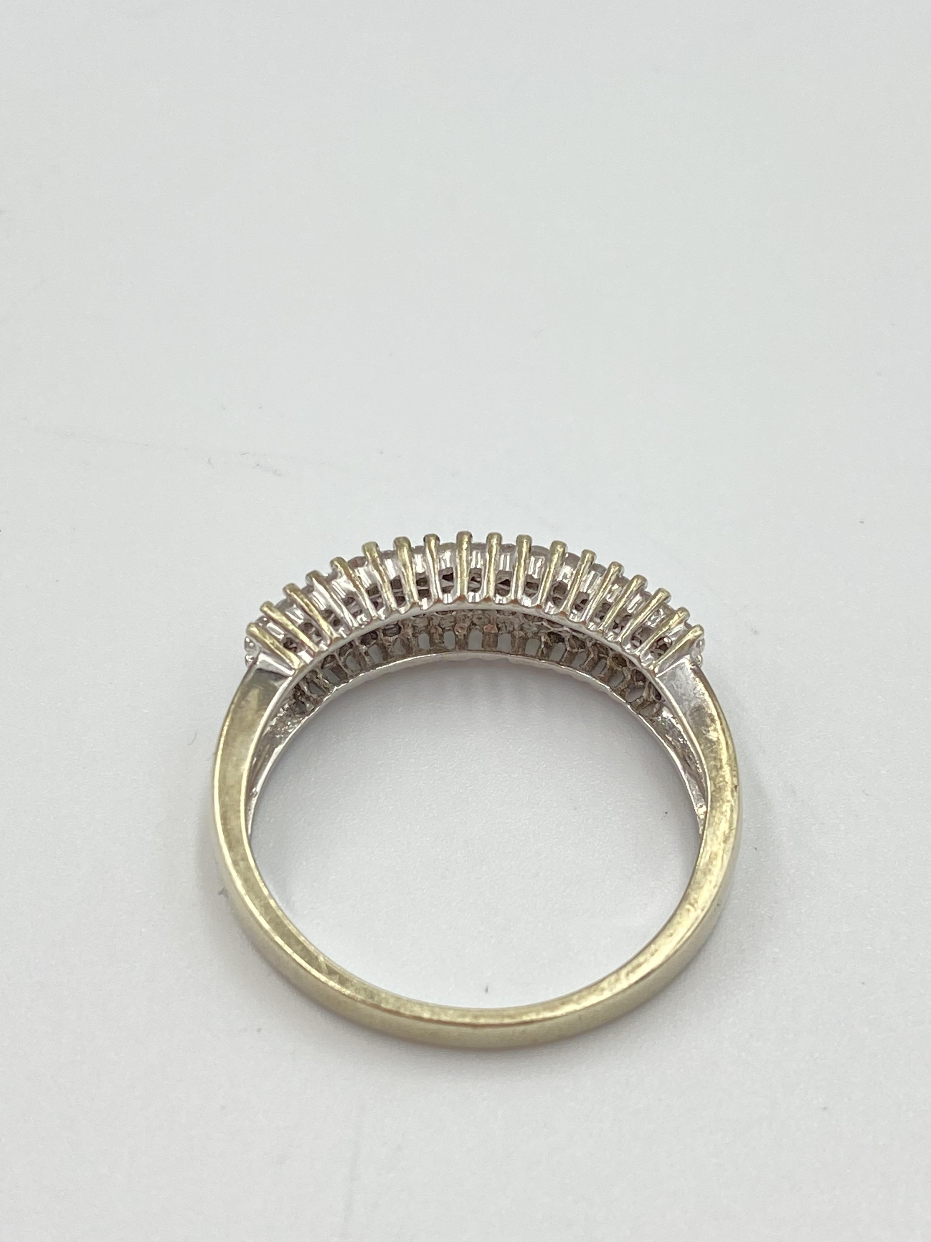 9ct white gold and diamond ring - Image 3 of 6