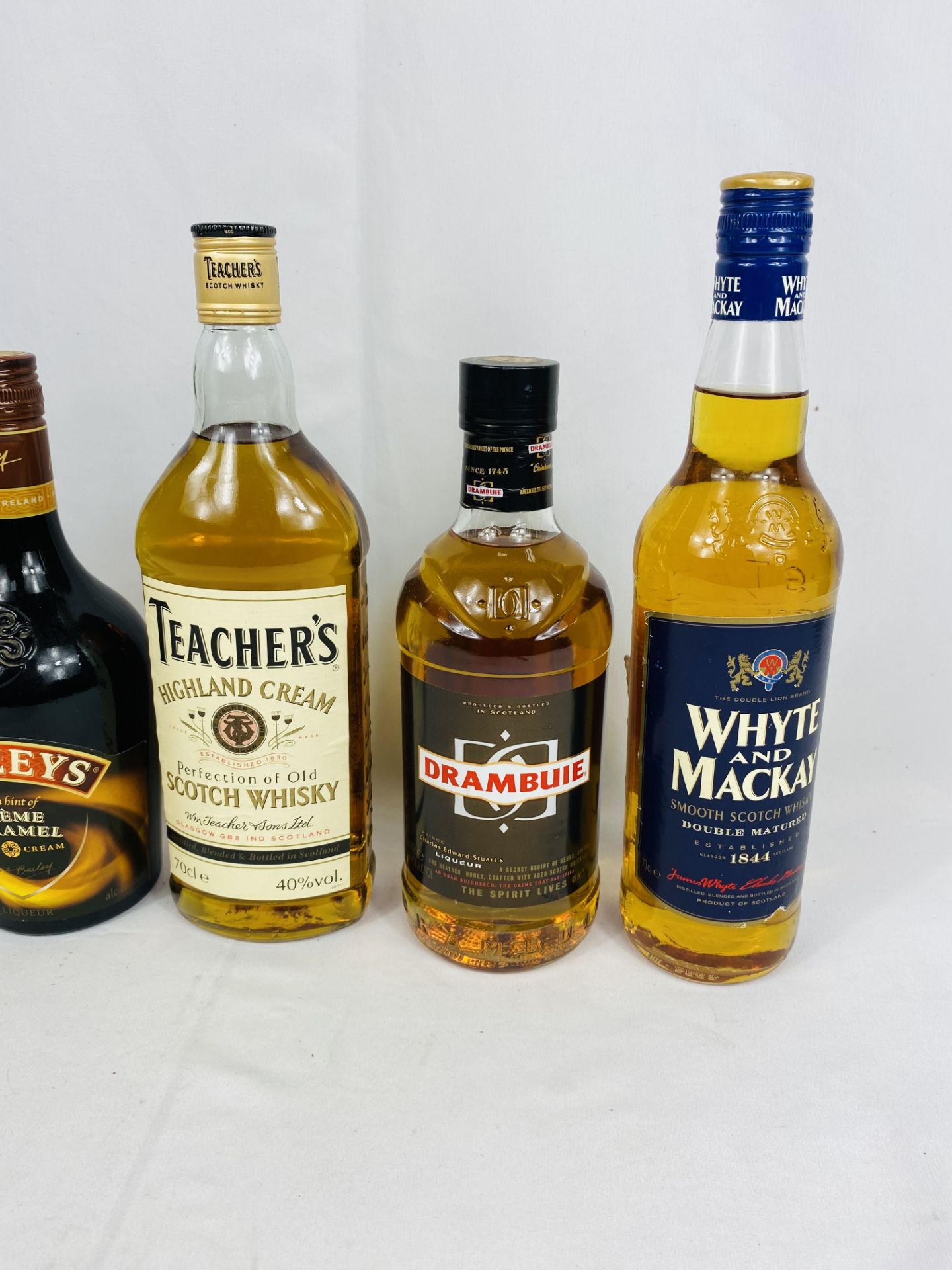 Two bottle of whisky and two bottles of spirits - Image 2 of 4