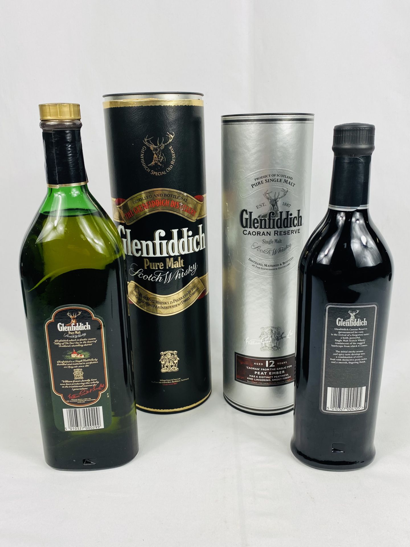 Two bottles of Glenfiddich whisky - Image 2 of 2
