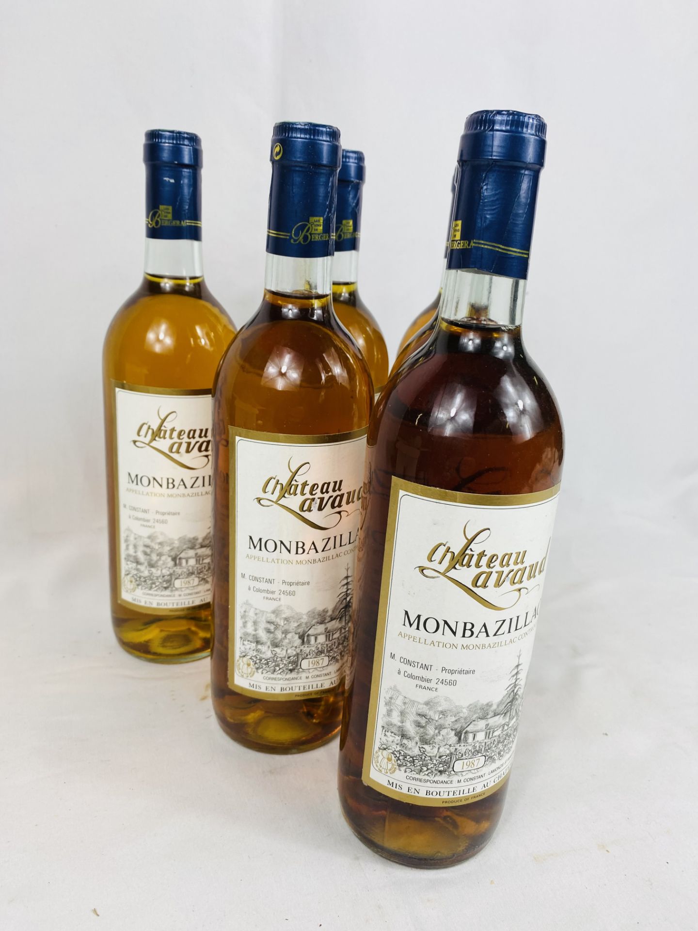 Six 75cl bottles of Monbazillac Château Lavaud, 1987 - Image 3 of 4