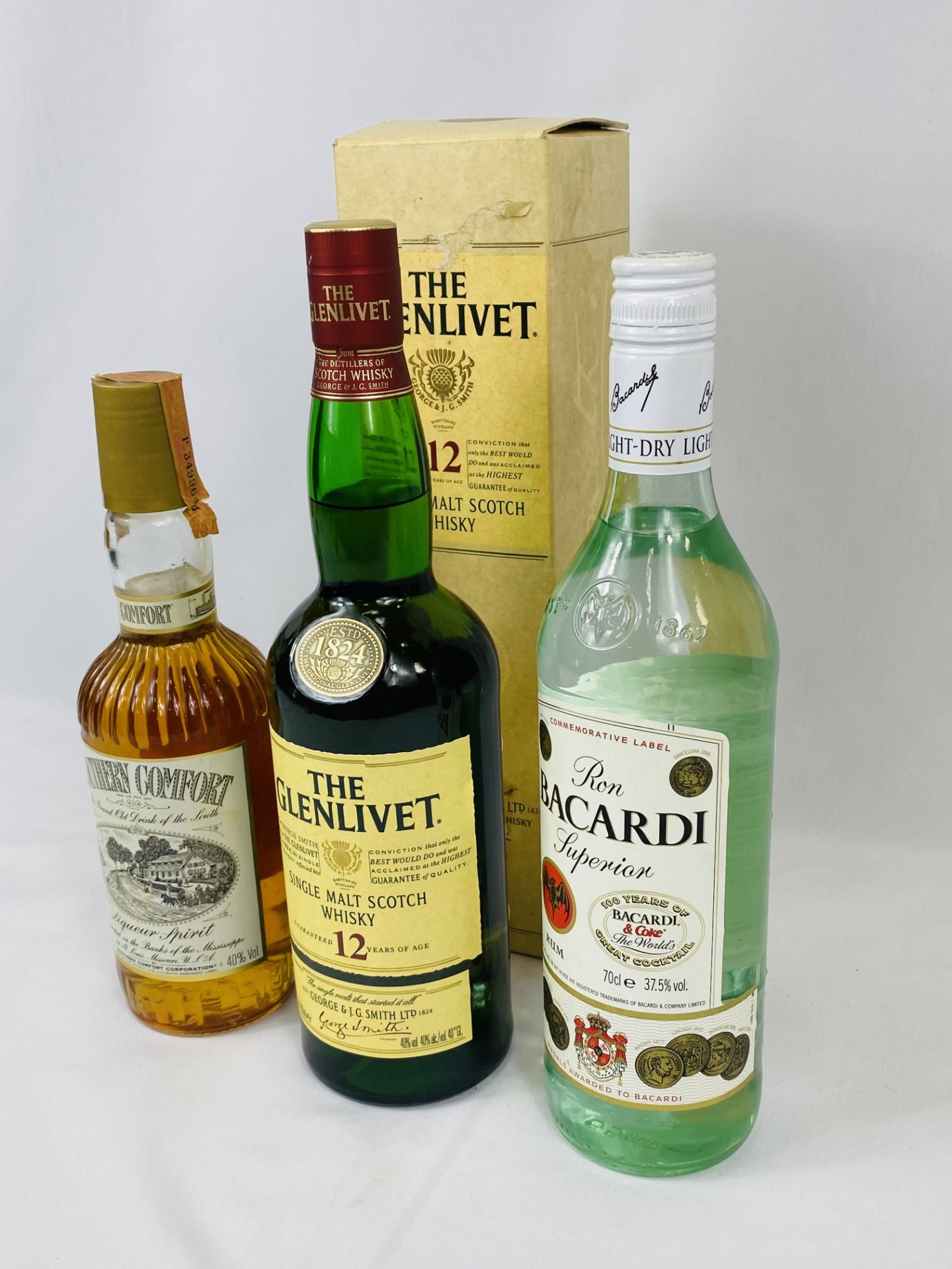 Three bottles of spirits - Image 2 of 3