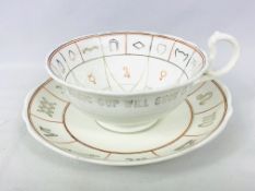 Aynsley 'Nelros Cup and Saucer of Fortune'