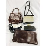 Five fashion handbags