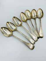 Seven silver spoons