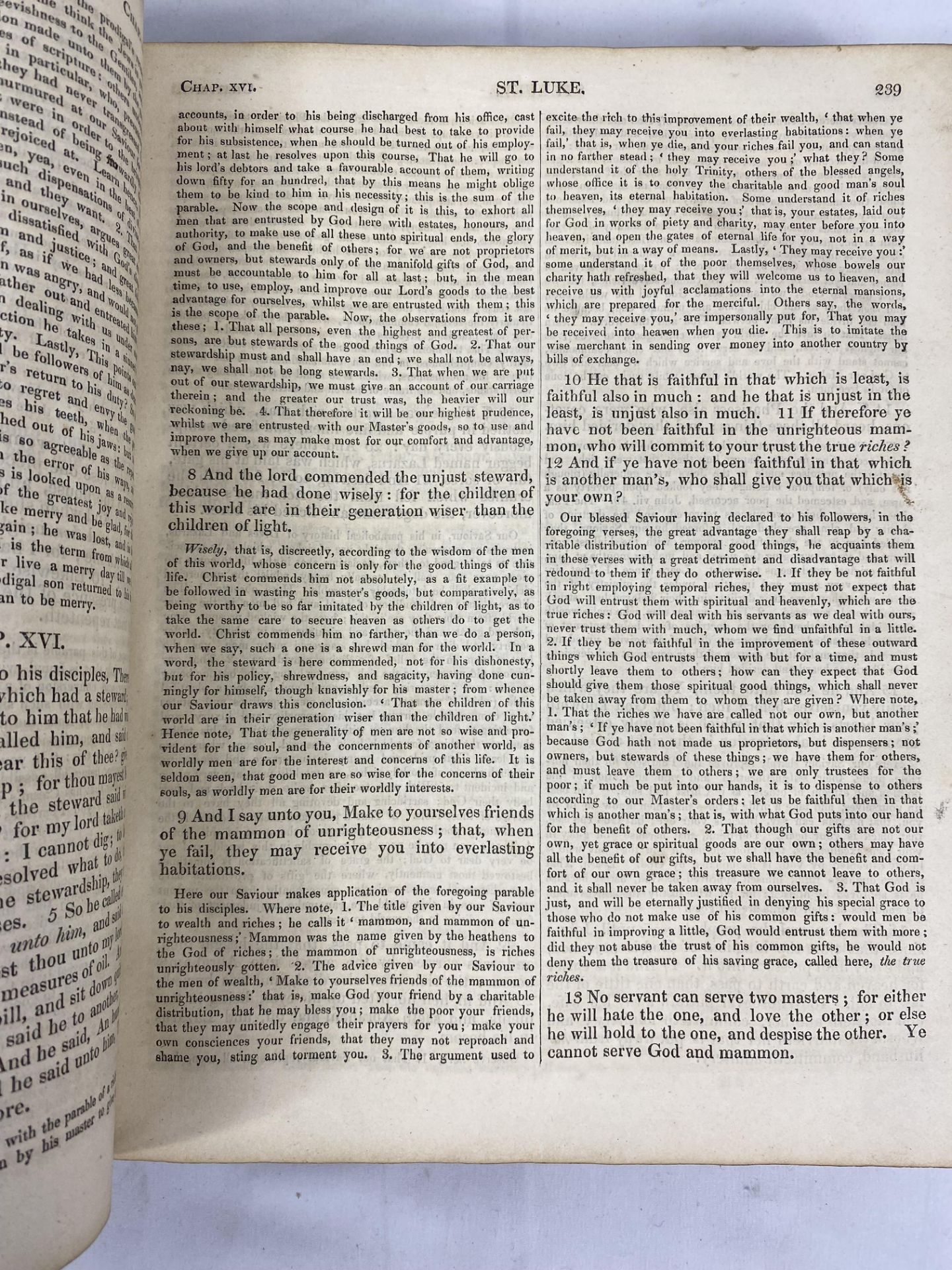 William Burkitt: On The New Testament, 1827. Folio. Half leather - Image 4 of 4