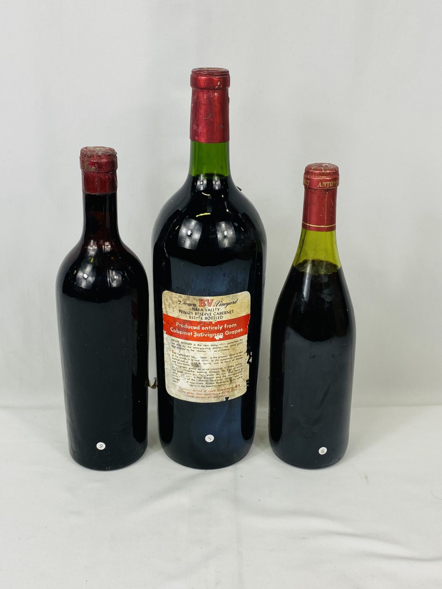 Magnum Beaulieu Vineyard Georges de Latour; Chateau Barrail 1941; Beaujolais Rodet 1984 - Image 2 of 4