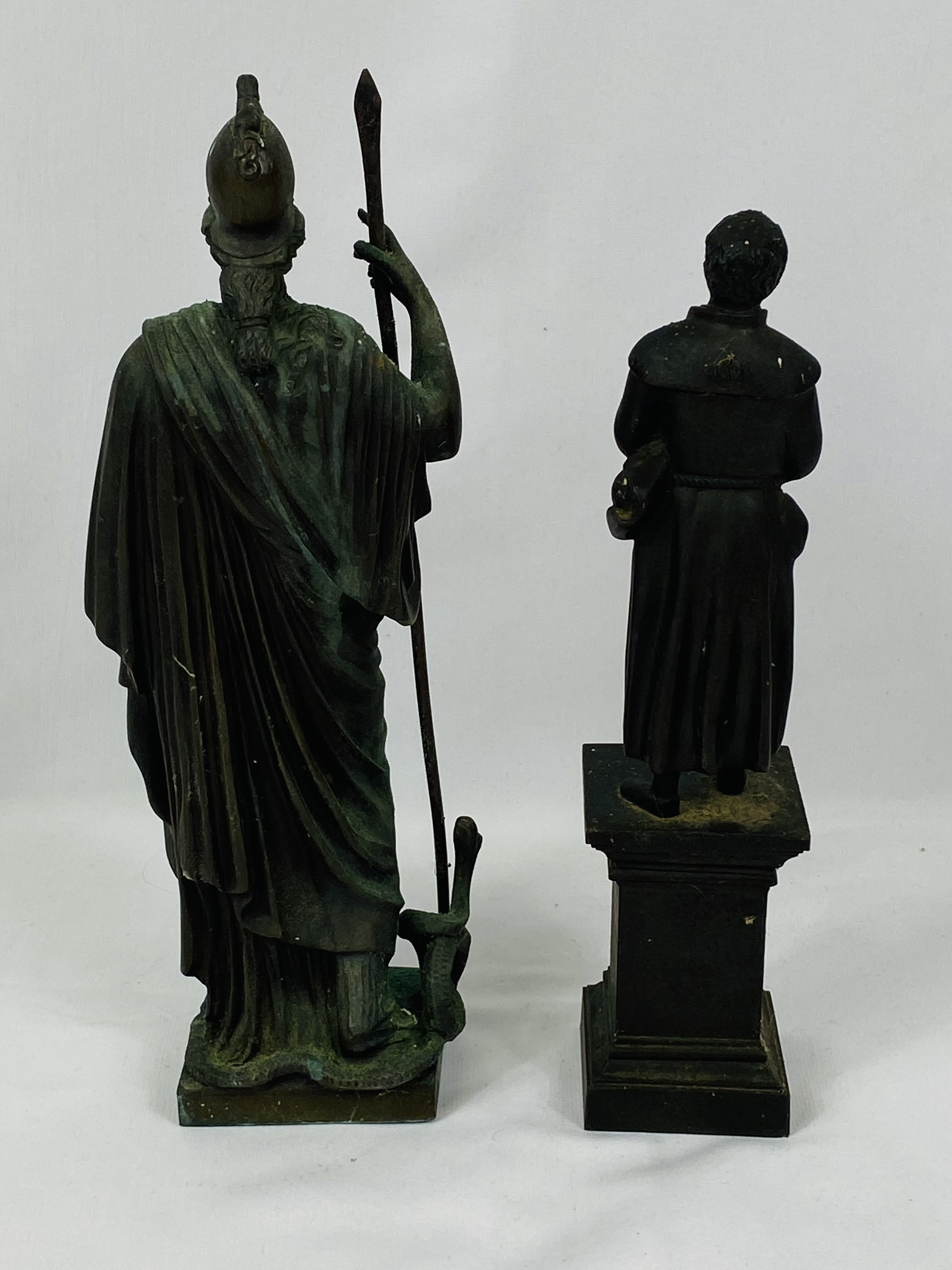 Two spelter figurines. From the Estate of Dame Mary Quant - Image 3 of 3