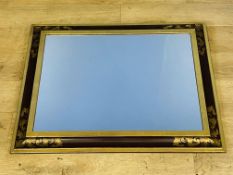 Framed wall mirror. From the Estate of Dame Mary Quant