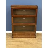 Three tier Globe-Wernicke bookcase