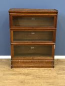 Three tier Globe-Wernicke bookcase