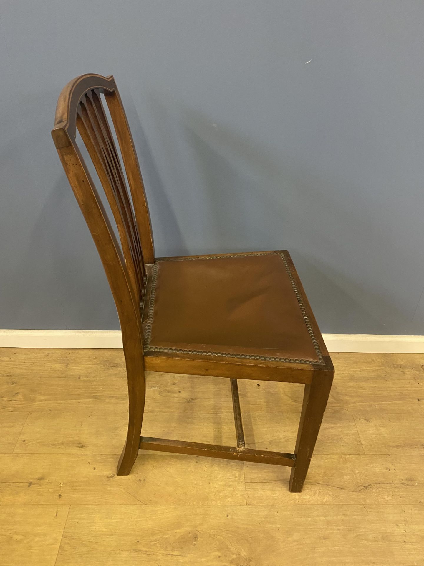 Two Mahogany dining chairs - Image 4 of 4