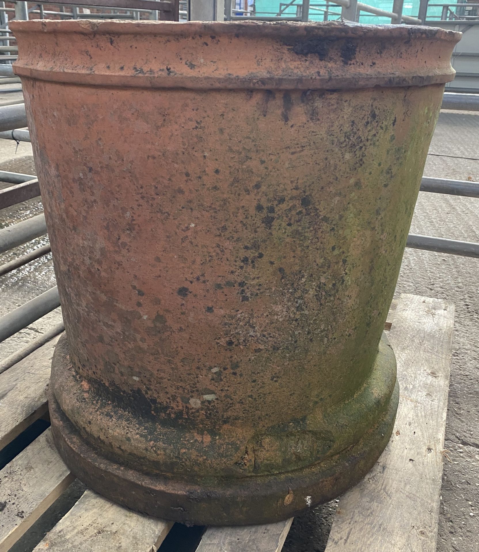 Round terracotta pot. From the Estate of Dame Mary Quant - Image 3 of 4