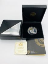 South African Mint 2017 1oz fine silver proof Krugerrand in box