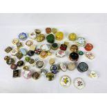 Collection of pill boxes