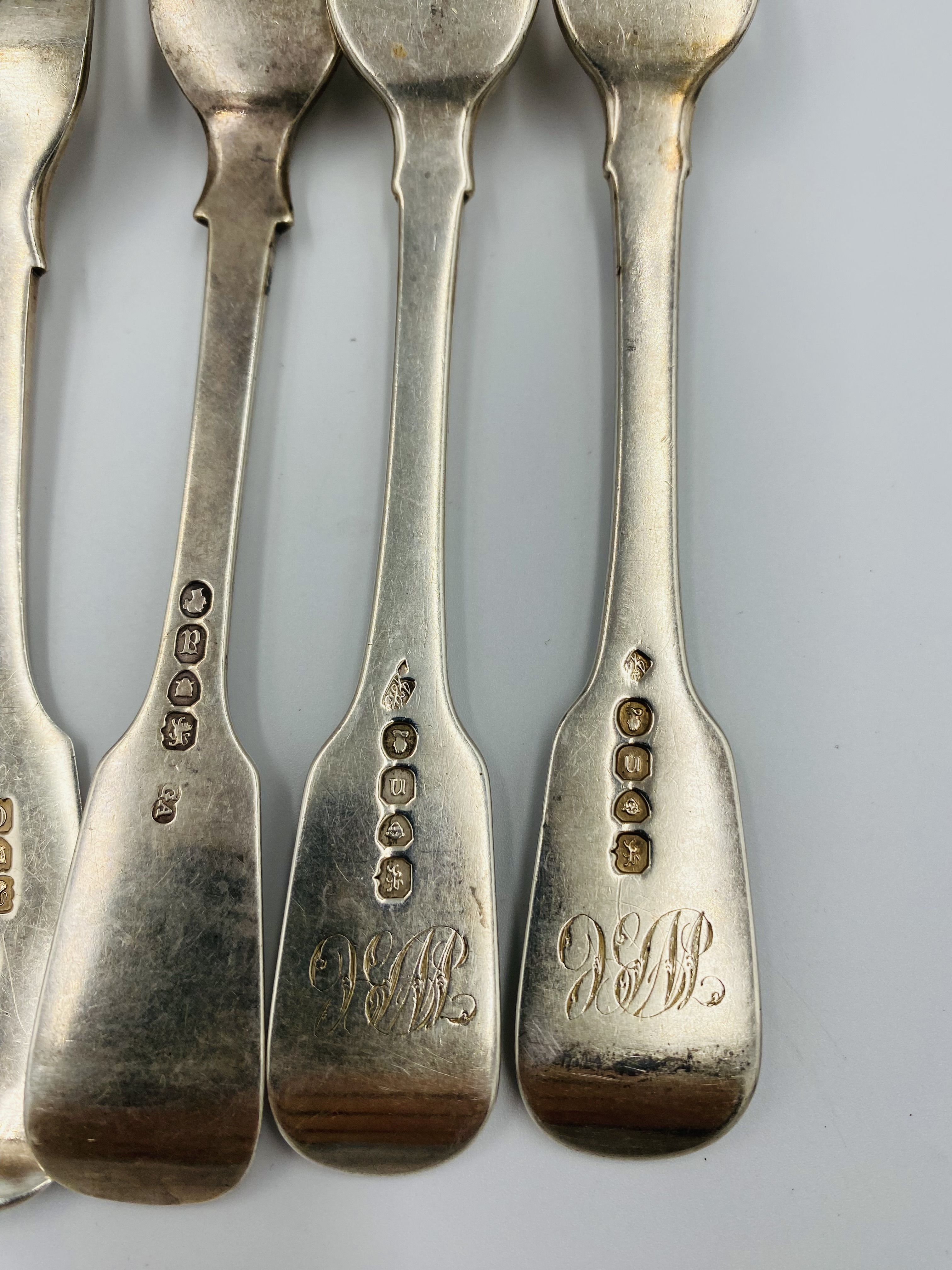Six silver forks - Image 3 of 3