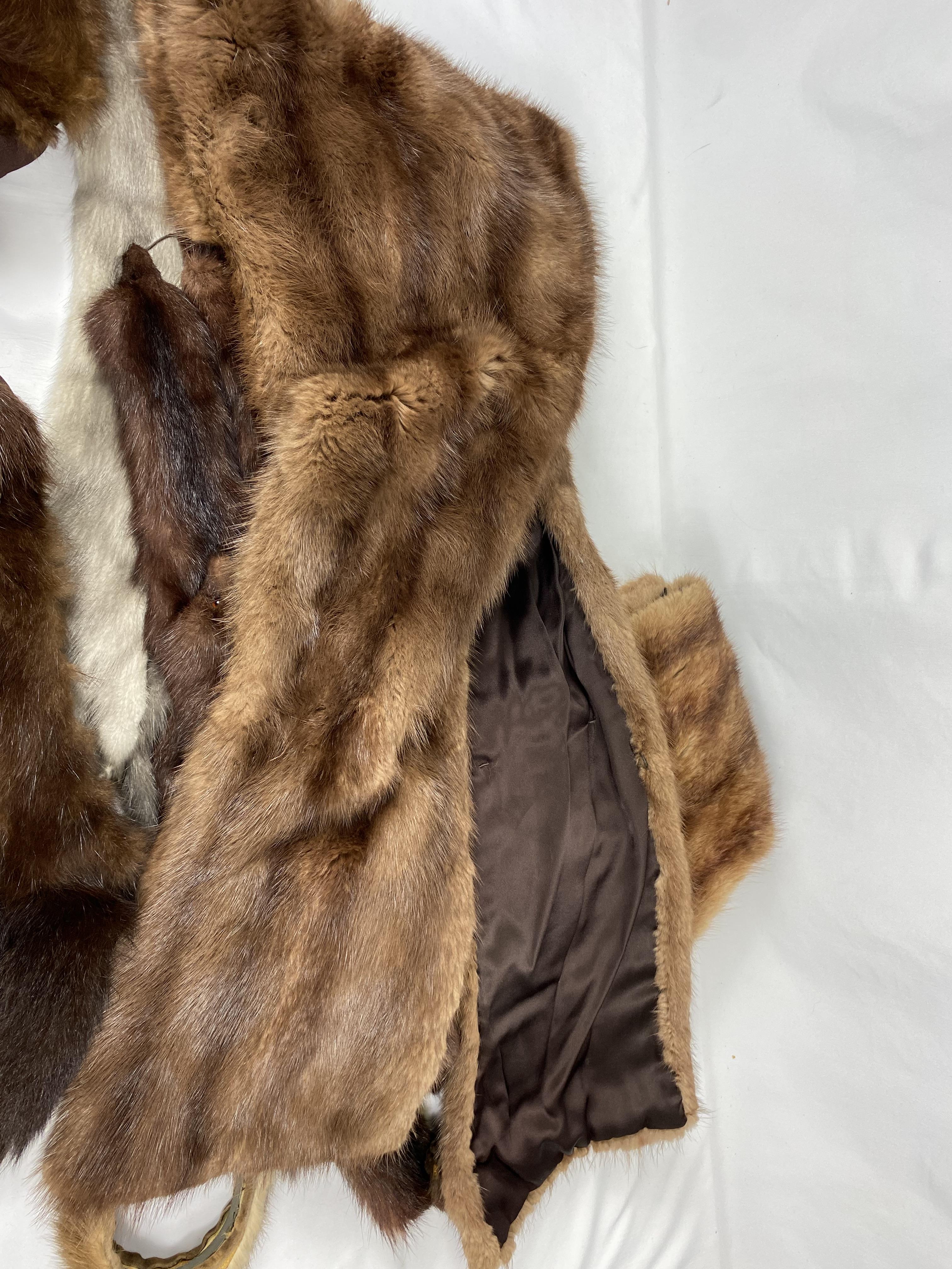 Two fur stoles - Image 3 of 3