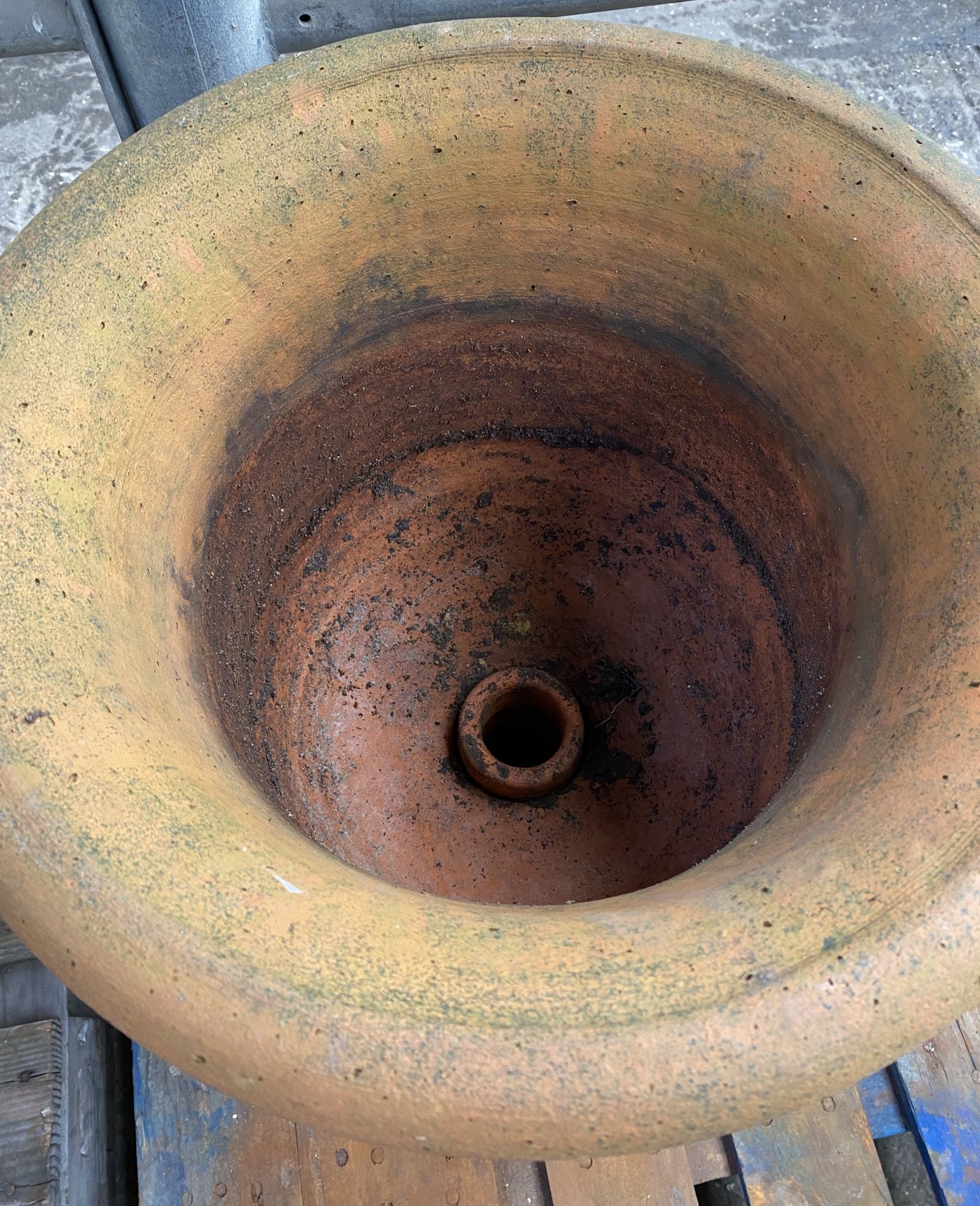 Terracotta urn planter. From the Estate of Dame Mary Quant - Image 3 of 4