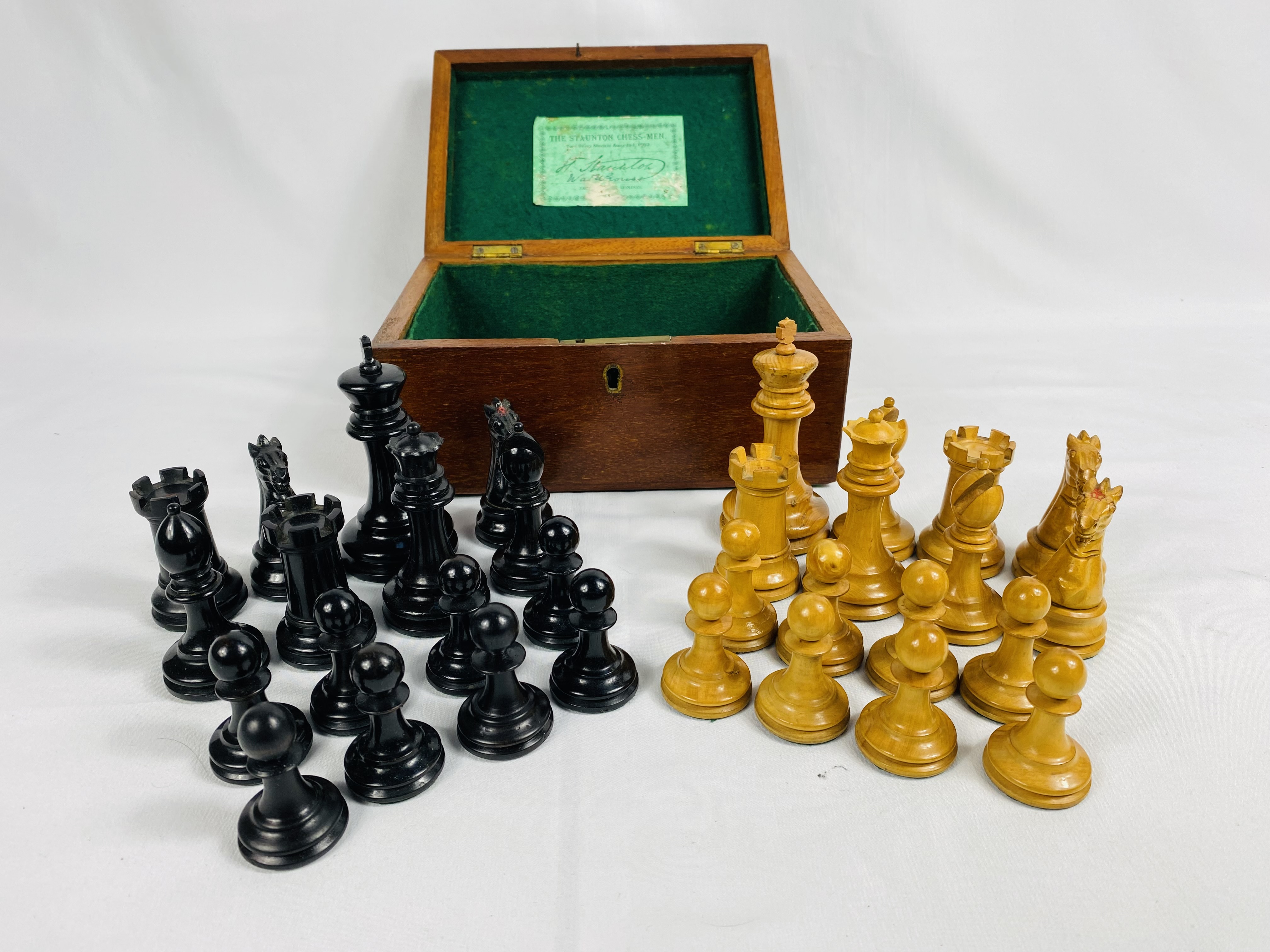 Jacques and Son Staunton style chess set - Image 6 of 6