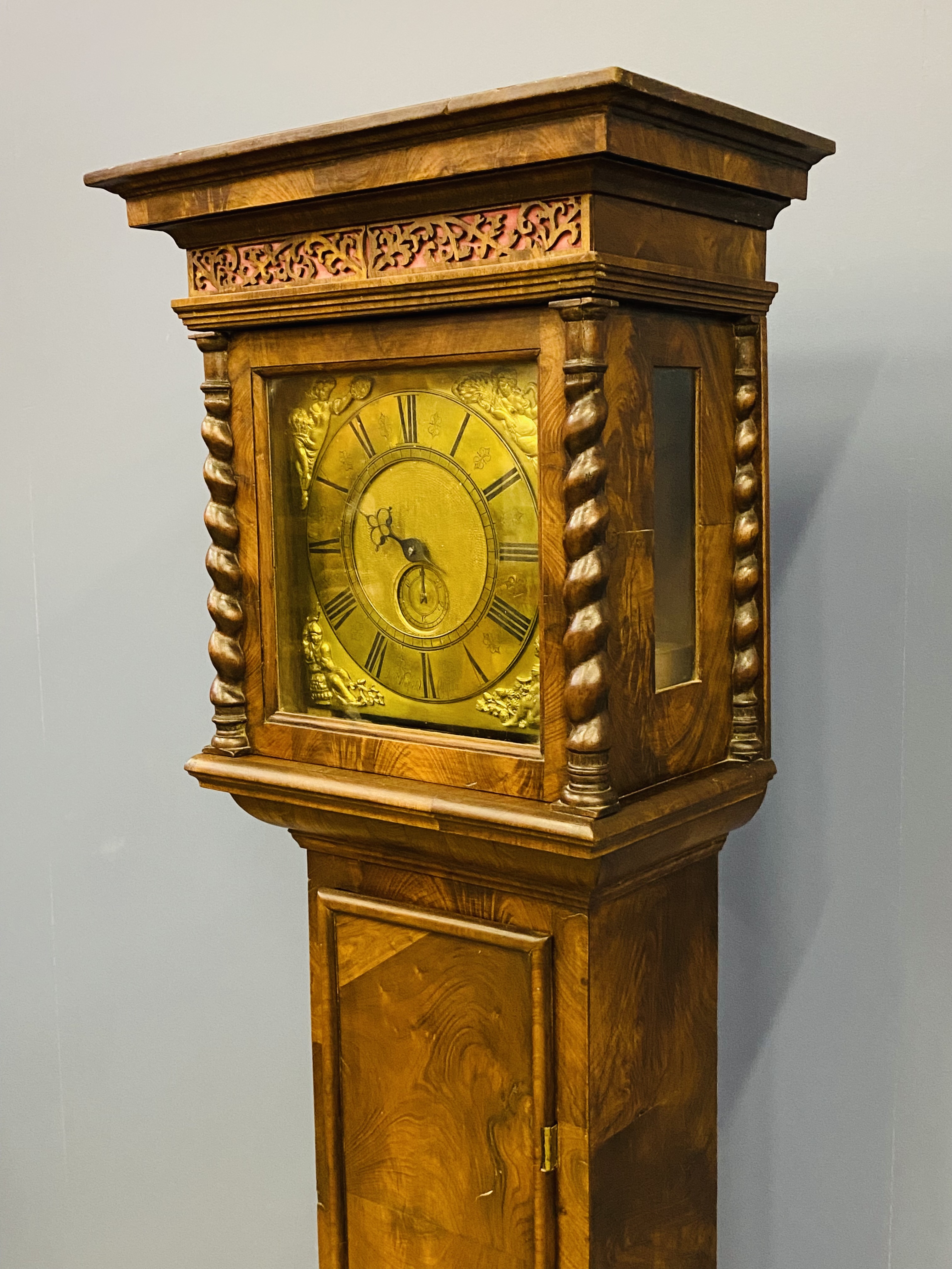 Mahogany longcase clock - Image 3 of 6