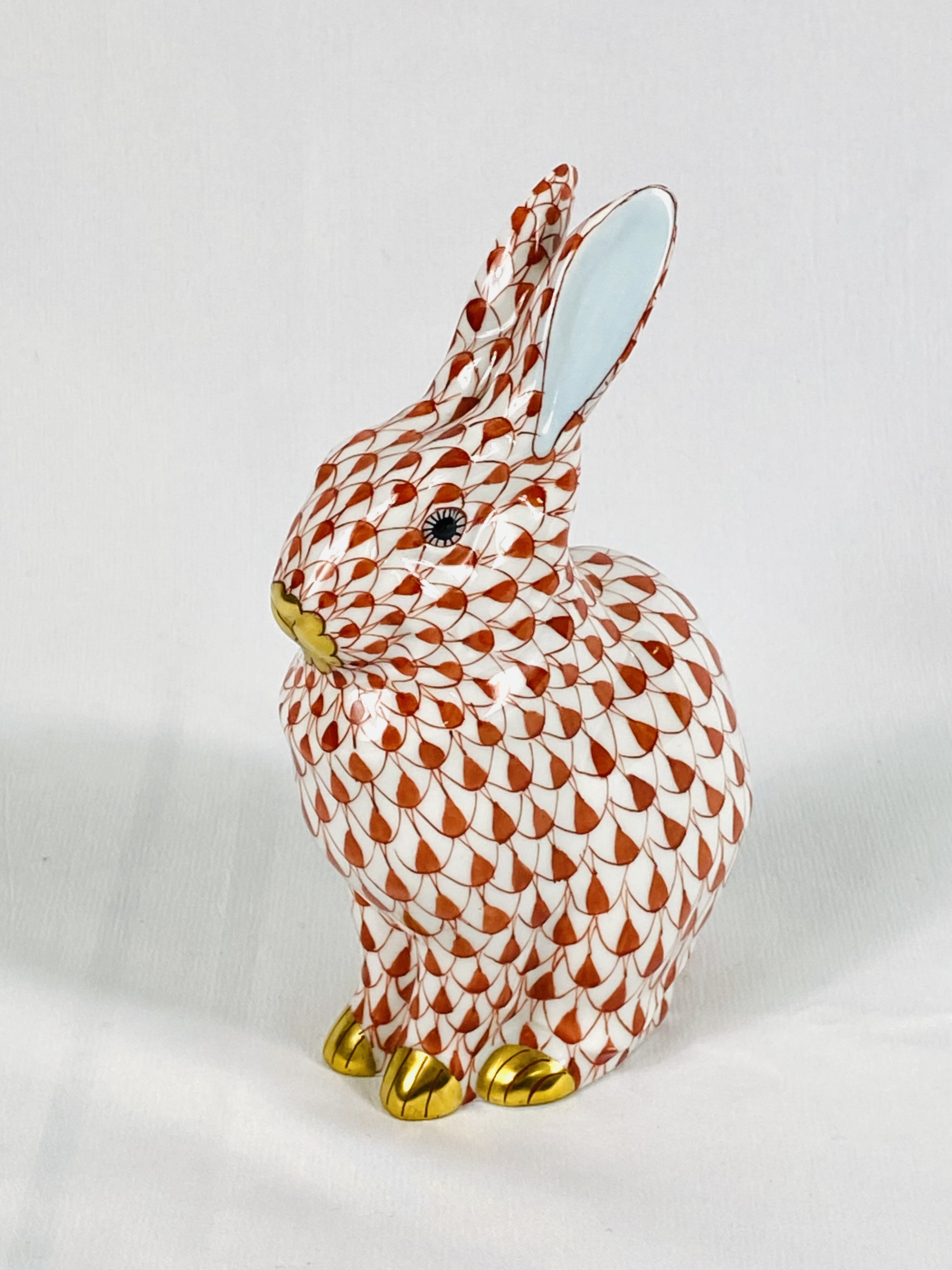 Herend porcelain rabbit