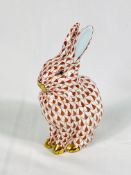 Herend porcelain rabbit