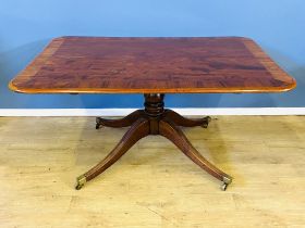 Victorian mahogany tilt top breakfast table