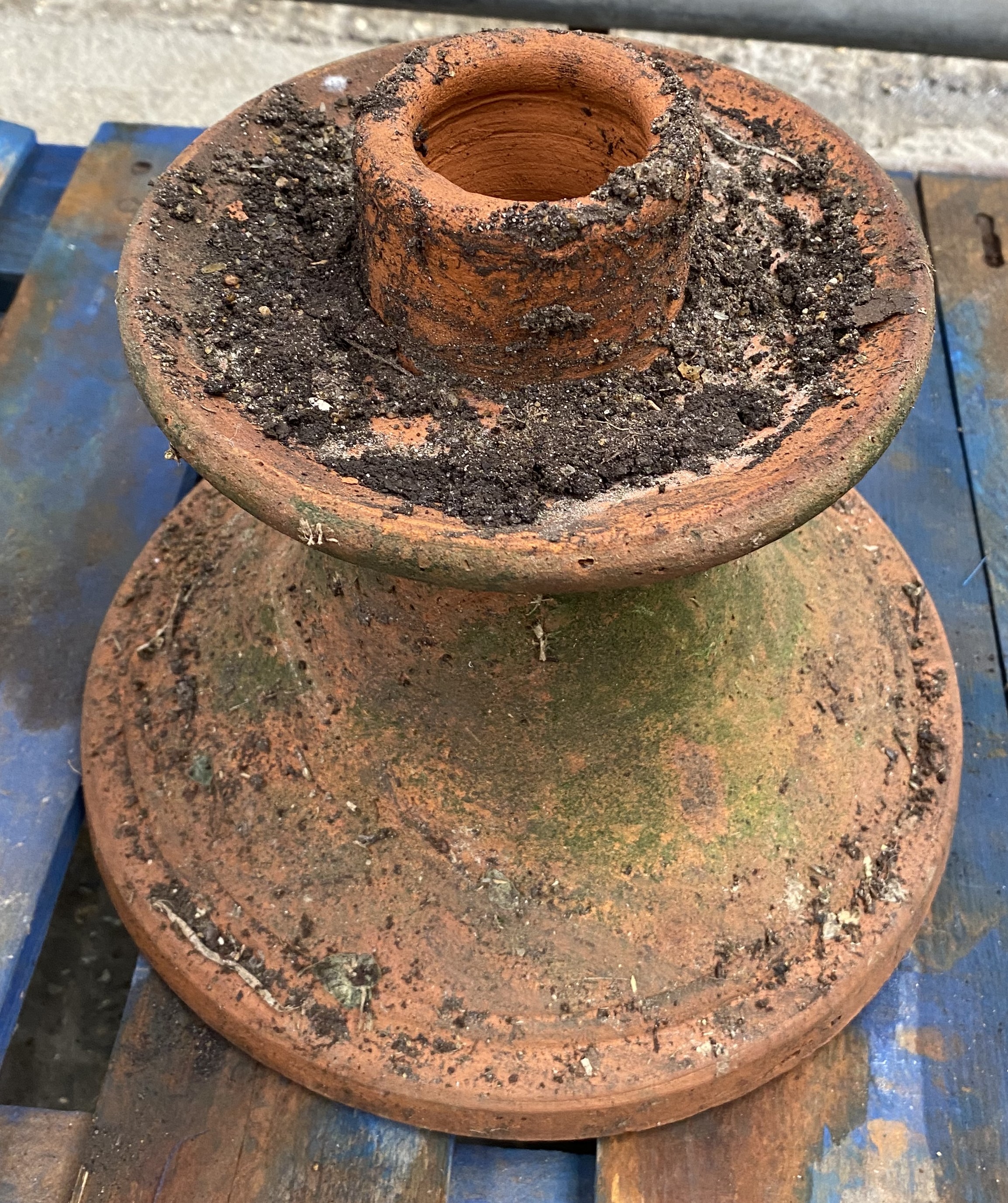 Terracotta urn planter. From the Estate of Dame Mary Quant - Image 4 of 4