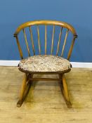 Ercol style rocking chair