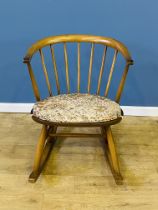 Ercol style rocking chair
