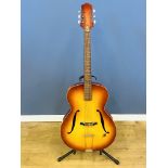 Framus acoustic guitar in soft case