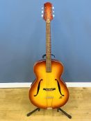 Framus acoustic guitar in soft case