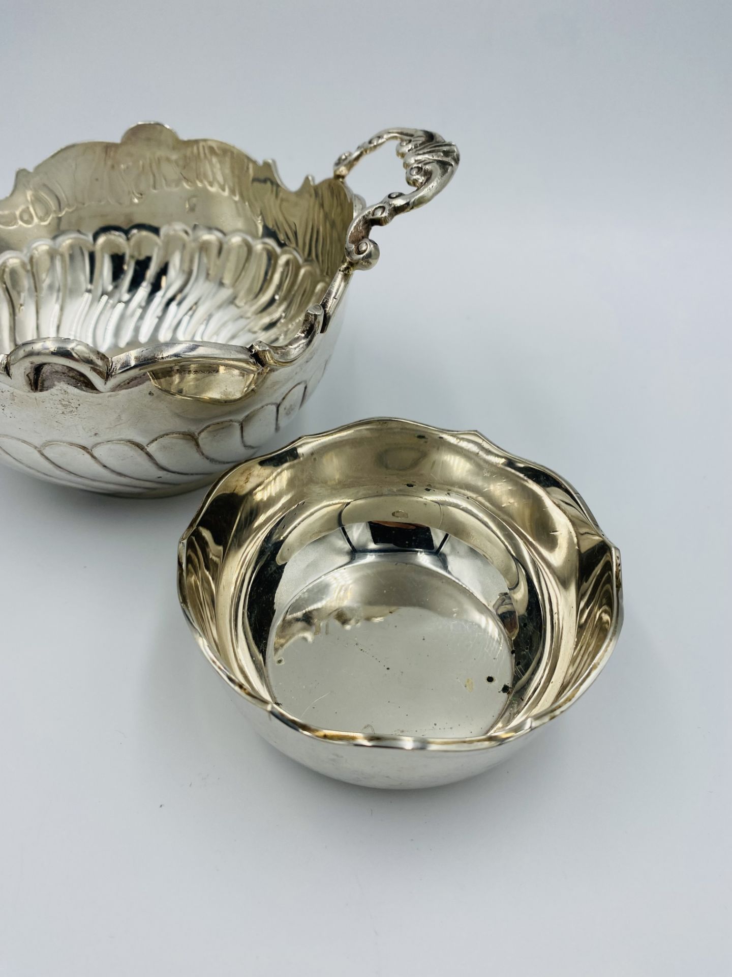 Two Continental silver bowls - Image 3 of 5