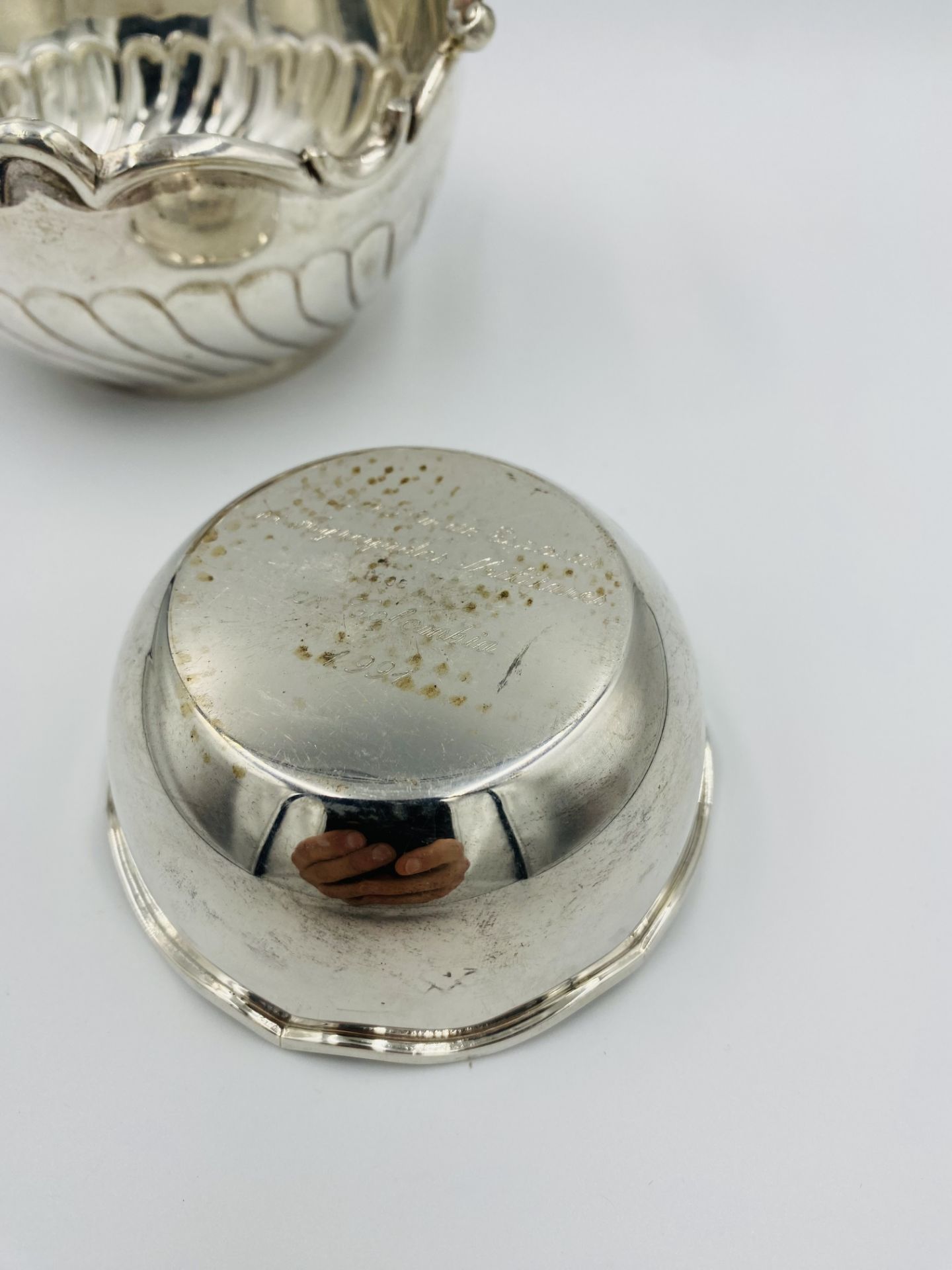Two Continental silver bowls - Image 4 of 5