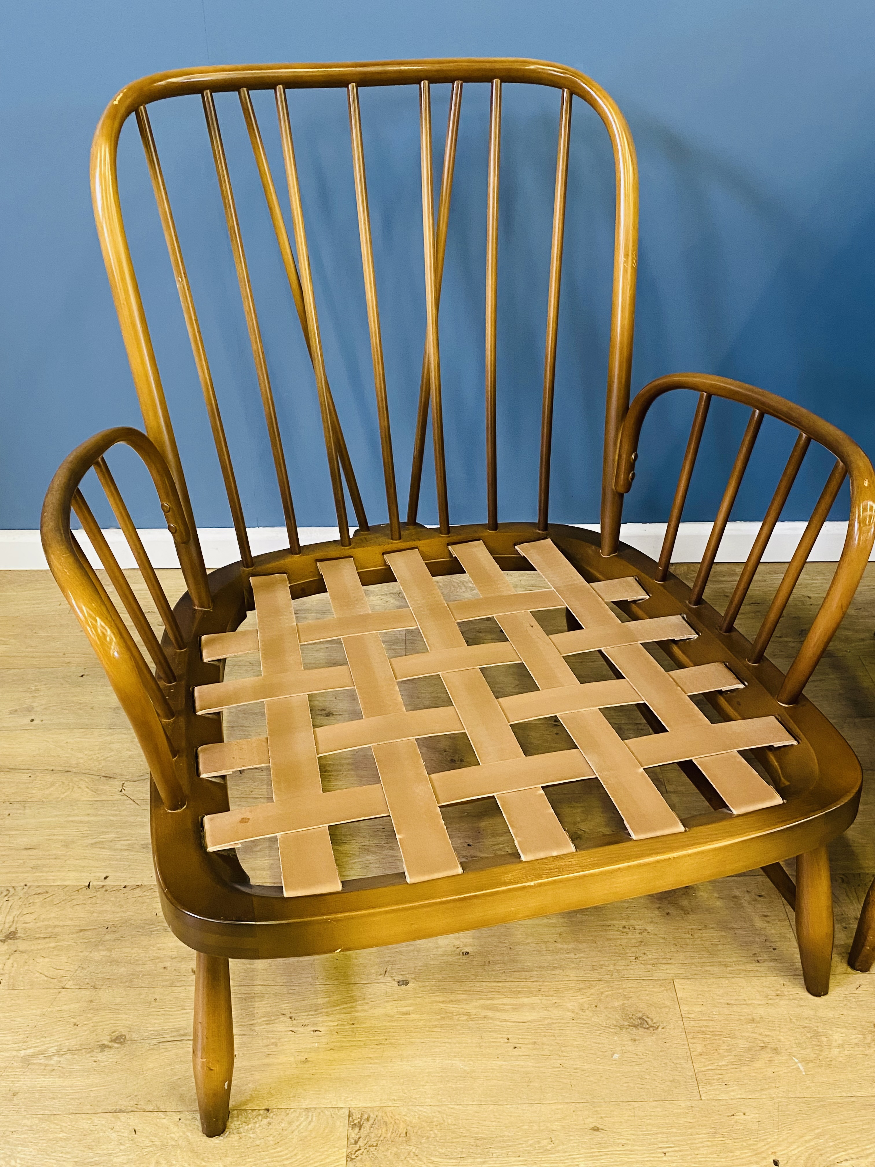 Two Ercol spindle back armchairs - Image 3 of 5