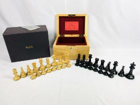 Jacque and Son Staunton limited edition chess set