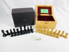 Jacque and Son Staunton limited edition chess set