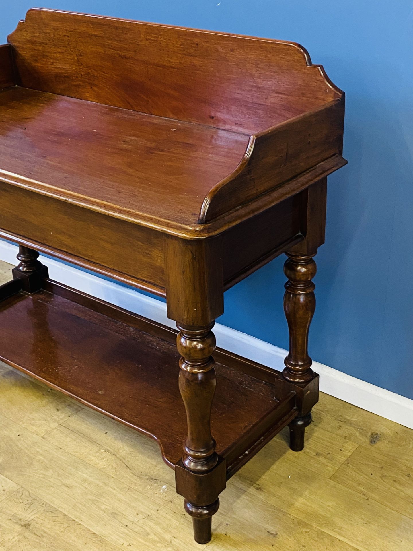 Victorian mahogany washstand - Image 4 of 5